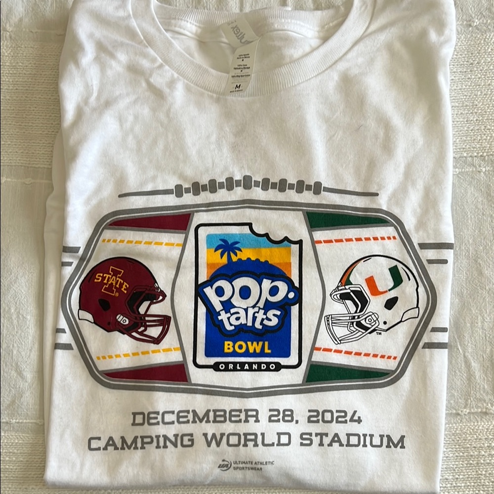 2024 Pop-Tarts Bowl White T-Shirt